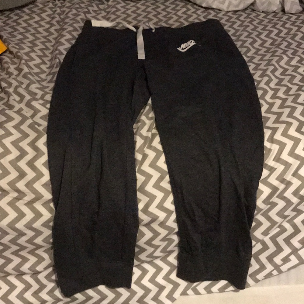 Calf length sweats, almost brand new.